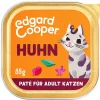 Edgard & Cooper Nassfutter für Katzen Freilaufhuhn Paté Adult, 16 x 85 g