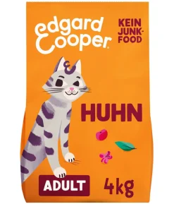 Edgard & Cooper Trockenfutter für Katzen Frisches Freilandhuhn Adult