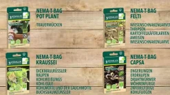 Edialux Nema-T-Bag Pot Plant gegen Trauermücken, 4 Stk.