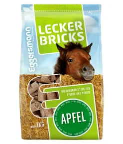 Eggersmann Pferdeleckerli Lecker Bricks, Apfel, 1 kg