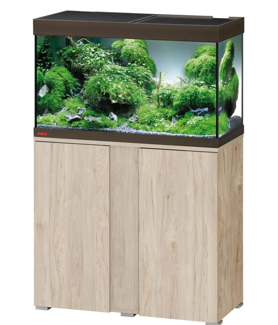 EHEIM Aquarium Kombination VivalineLED 126, ca. B81/H119/T36 cm
