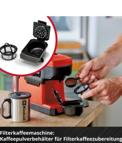 Einhell Akku-Kaffeemaschine TE-CF 18 Li-Solo