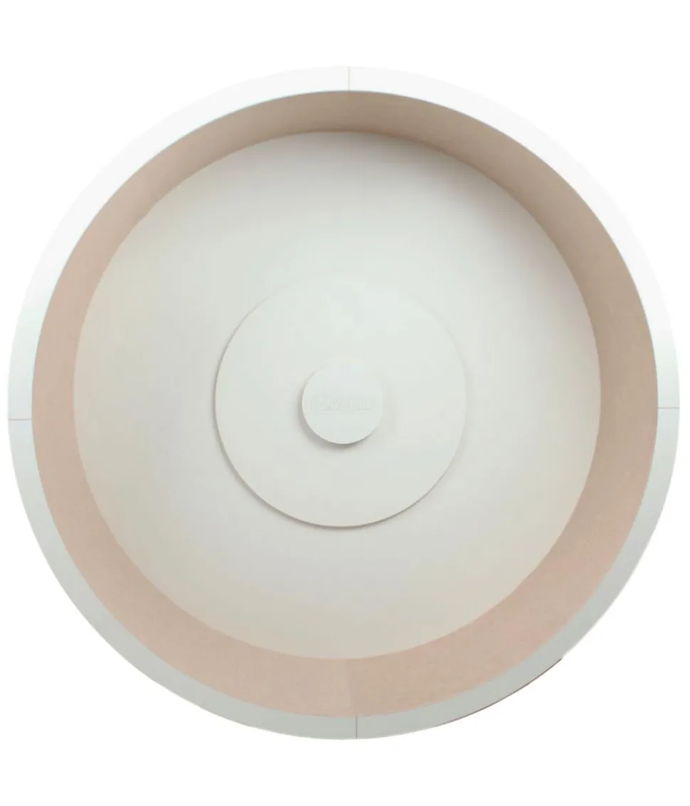 Elmato® Katzenlaufrad Rocky L, hängend, weiß/beige