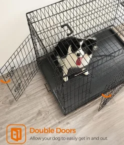 Feandrea Hundekäfig XXL mit 2 Türen