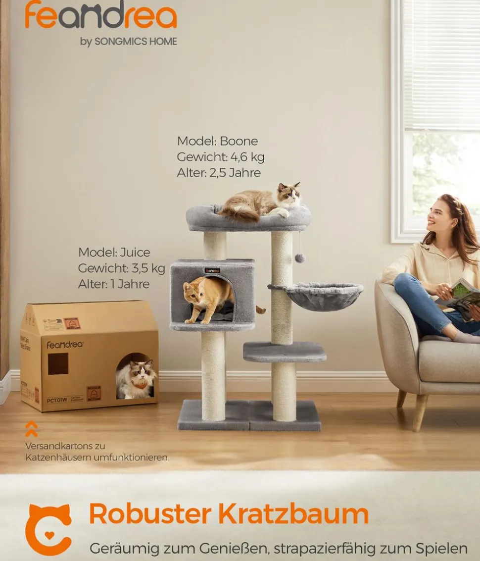Feandrea Kratzbaum, ca. B70/H107/T60 cm
