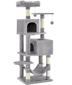 Feandrea Kratzbaum, hellgrau, ca. B49/H155/T40 cm