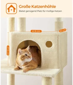 Feandrea Kratzbaum XXL, ca. B109/H199/T76,2 cm