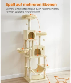 Feandrea Kratzbaum XXL, ca. B109/H199/T76,2 cm