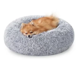 Feandrea Kuschelbett, rund, grau, Ø60/H20 cm
