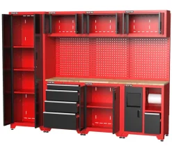 FEISTOS Werkzeugschrank Juno 3, ca. B264/H198/T45,7 cm
