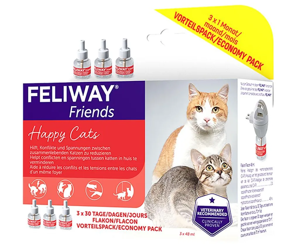 FELIWAY® Friends Nachfüllflakon, 3er-Set