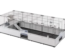 ferplast Nagerheim Modular 4, hellgrau, ca. B179/H56/T72 cm