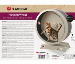 Flamingo Laufrad für Katzen Eksi, ca. B119/H100/T43 cm