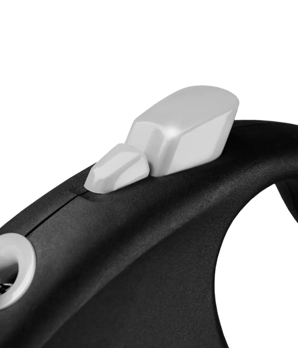 flexi® Hundeleine Seil-Leine Black Design, Medium, 5 m