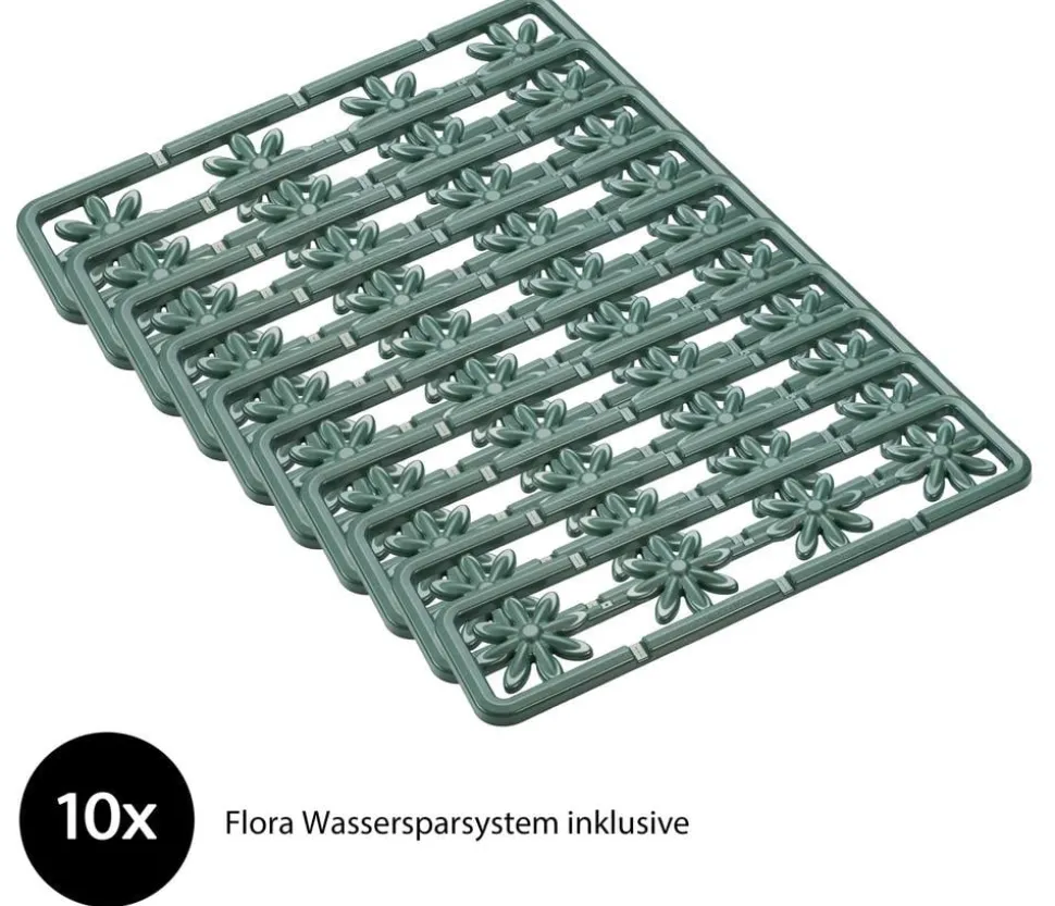 Garantia Kunststoff-Hochbeet Ergo Stone inkl. Wassersparsystem