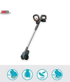 GARDENA Akku-Fugenbürste EasyWeed 1800/18V P4A Ready-To-Use Set, ca. B16,3/H97,1/T24,2 cm