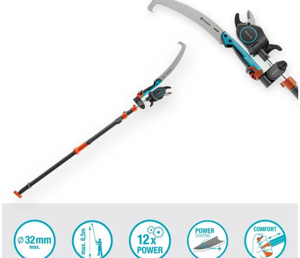 GARDENA Baumschneider Teleskop-StarCut Pro L Set, ca. B13/H79/T400 cm