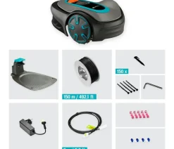 GARDENA Mähroboter SILENO minimo 500 m², ca. B34/H22/T52 cm