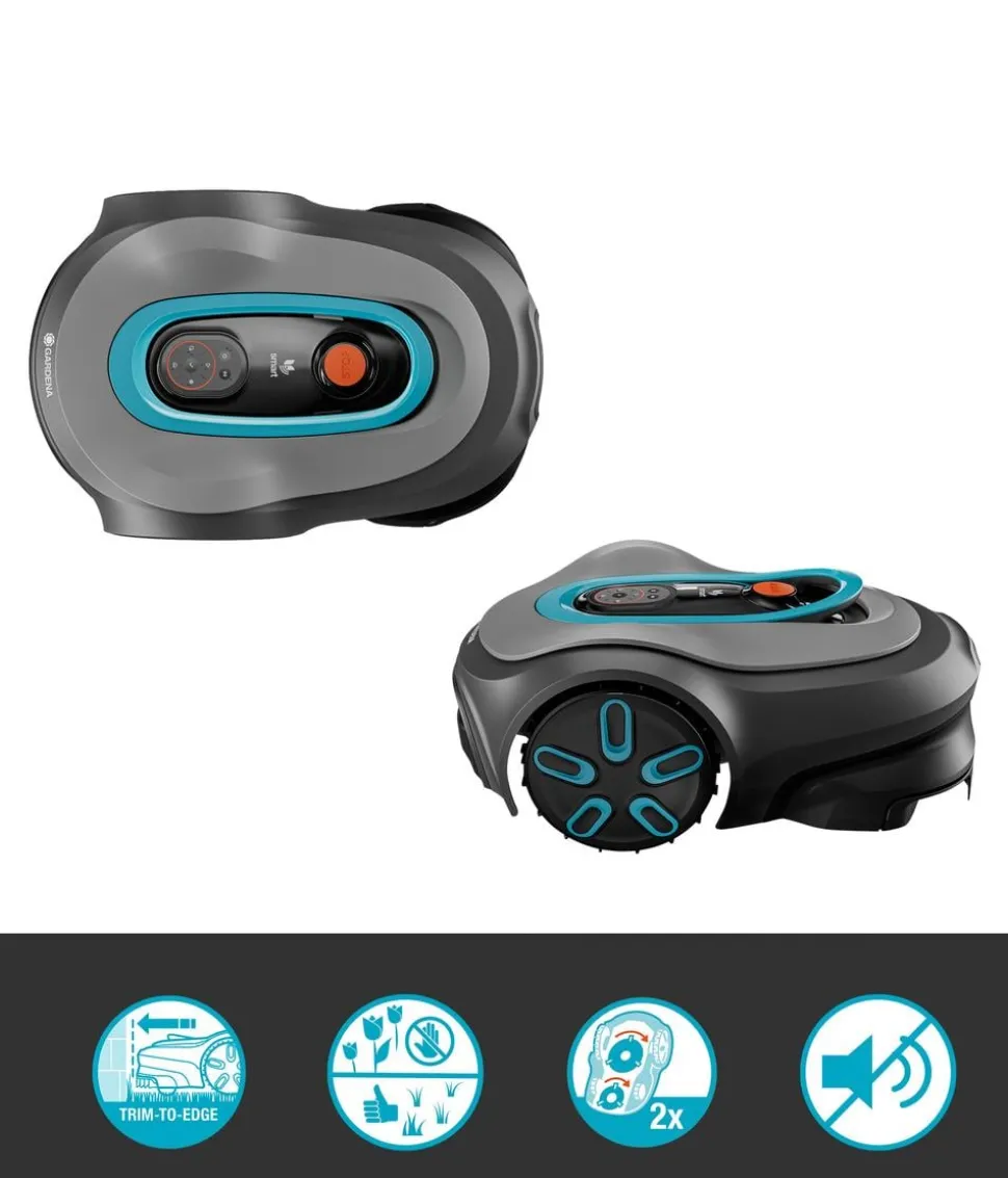 GARDENA Mähroboter smart SILENO max 1.500 m², ca. B43/H63/T26 cm