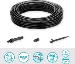 GARDENA Micro-Drip-System Tropfbewässerung-Set für Hecken & Büsche