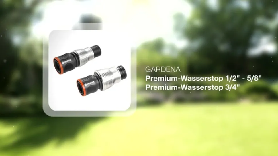 GARDENA Premium Wasserstop 3/4"