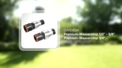 GARDENA Premium Wasserstop 1/2