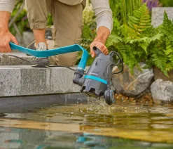 GARDENA Schmutzwasserpumpe 10500 BASIC, ca. B15,1/H25,7/T21,6 cm