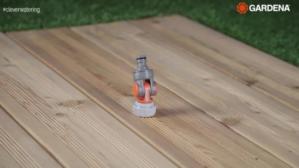 GARDENA Winkelhahnstück für den Gartenschlauch