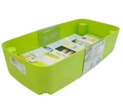 Gardenico Kids Kunststoff-Hochbeet für Kinder, hellgrün, ca. B38/H56/T76 cm