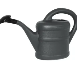 Geli Kunststoff-Gießkanne mit Gießbrause, anthrazit, 1 Liter