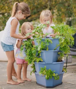 Gusta Garden Kartoffelturm Paul Potato Starter, 4 Etagen, ca. B44/H65/T44 cm
