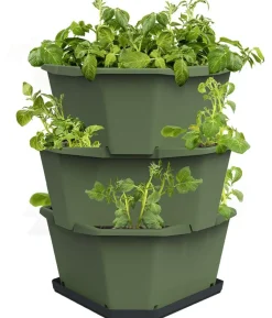 Gusta Garden Kartoffelturm Paul Potato Starter, 3 Etagen, ca. B44/H50/T44 cm