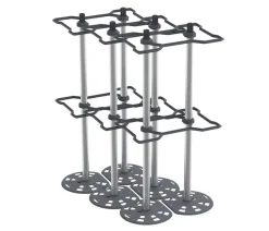 Gusta Garden Rankhilfe Chili Buddy, ca. B34/H64/T19 cm, 3er-Set