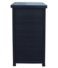 Habau Holz-Gartenschrank Alan, anthrazit, ca. B45/H91/T45 cm