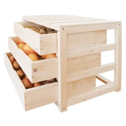 Habau Obst- und Gemüsehorde, ca. B50/H45/T40 cm