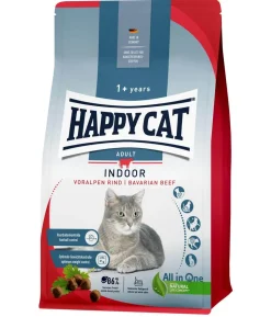Happy Cat Trockenfutter für Katzen Indoor Adult