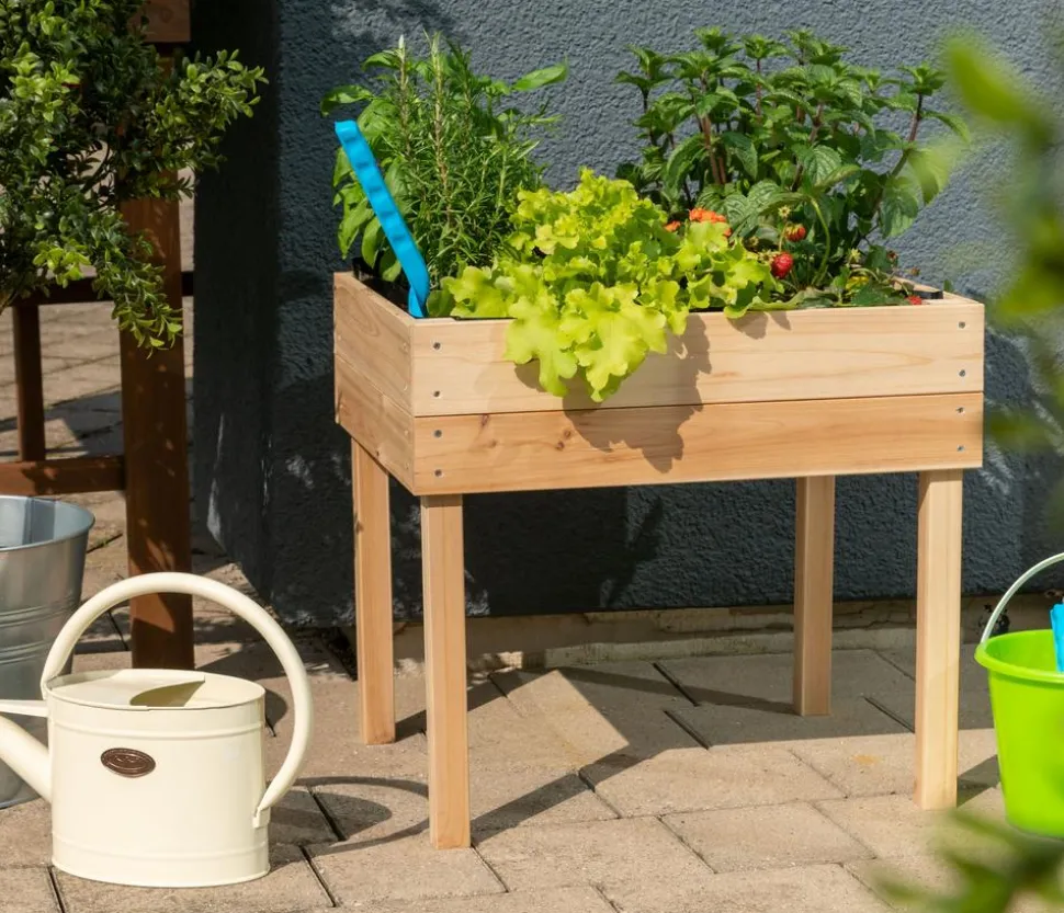 Hecht Holz-Kinderhochbeet, ca. B45/H40/T45 cm