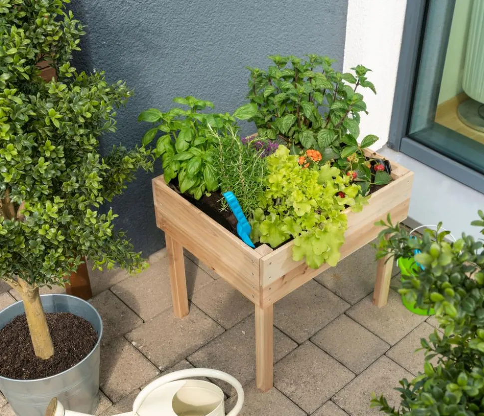 Hecht Holz-Kinderhochbeet, ca. B45/H40/T45 cm