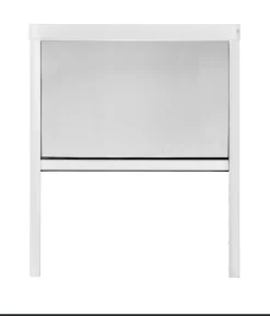Hecht Insektenschutzrollo elektrisch, inkl. Solarpanel, ca. B110/H220 cm