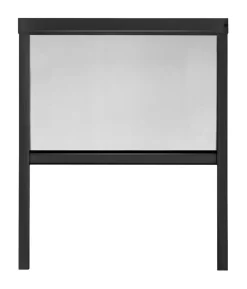 Hecht Insektenschutzrollo elektrisch, inkl. Solarpanel, ca. B130/H160 cm