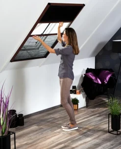 Hecht Kombi-Dachfenster-Plissee, ca. B110/H160 cm