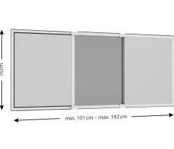 Hecht Schiebefenster Comfy Slide, ca. B75/H100/T0,9 cm