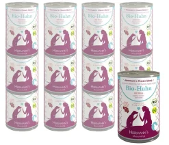 Herrmann's Nassfutter für Hunde Classic Menü Bio