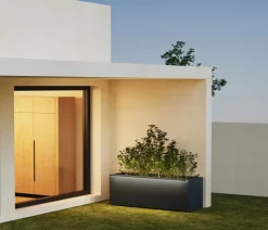 Herstera Metall-Pflanzkasten Cube Balcony, rechteckig, anthrazit