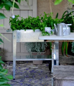 Herstera Stahl-Hochbeet Urban, ca. B85/H80/T50 cm