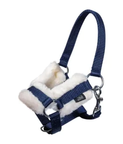 HKM KIDS Hobby Horsing Halfter und Strick, dunkelblau