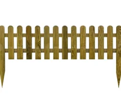 Holzwerke Kübler Holz-Steckzaun, ca. B120/H30 cm