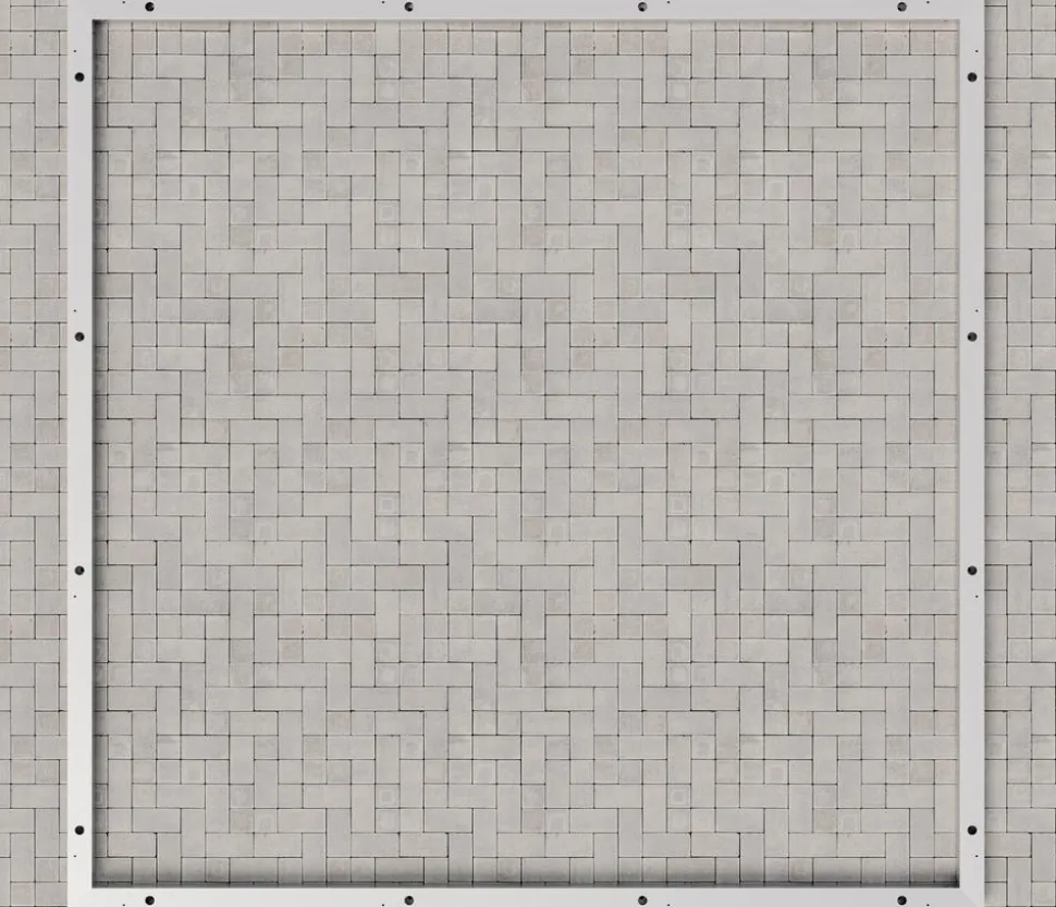Hörmann Aluminium-Bodenrahmen für Gerätehaus Juno JSD2/JFD2/JPD2