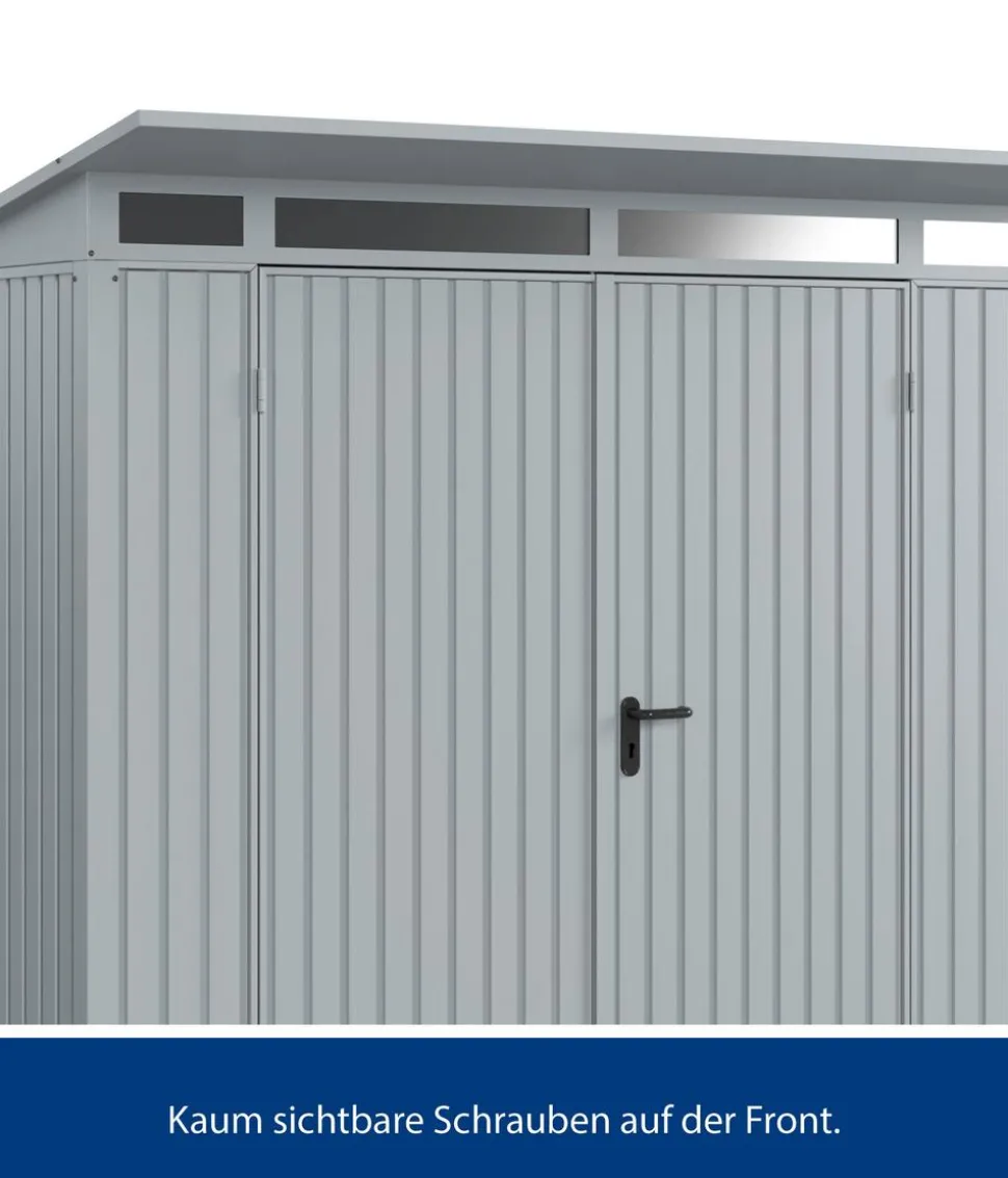 Hörmann Berry-Gerätehaus Classic-P Typ 1, ca. B247,9/H228,6/T153 cm