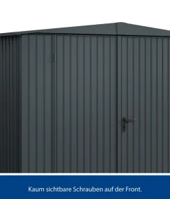 Hörmann Berry-Gerätehaus Classic-S Typ 2, ca. B258,8/H216/T247,7 cm